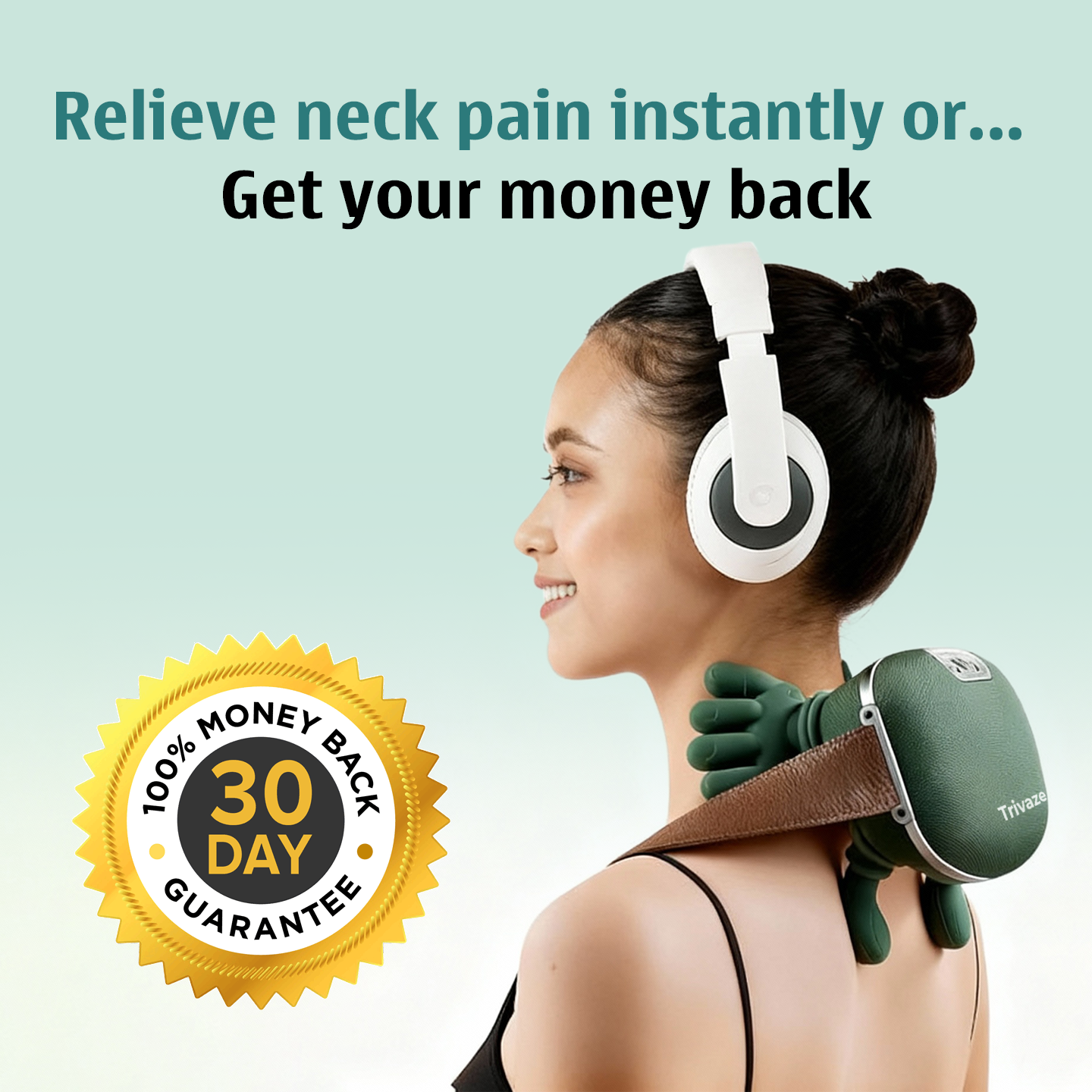 Trivaze  The 3-in-1 Neck Massager