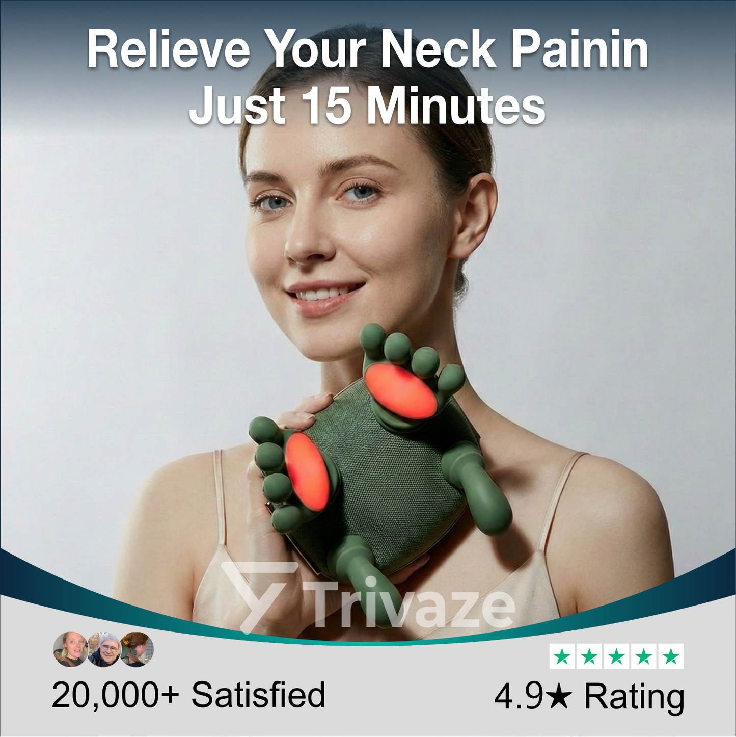 Trivaze™ Heat-Therapy Massager