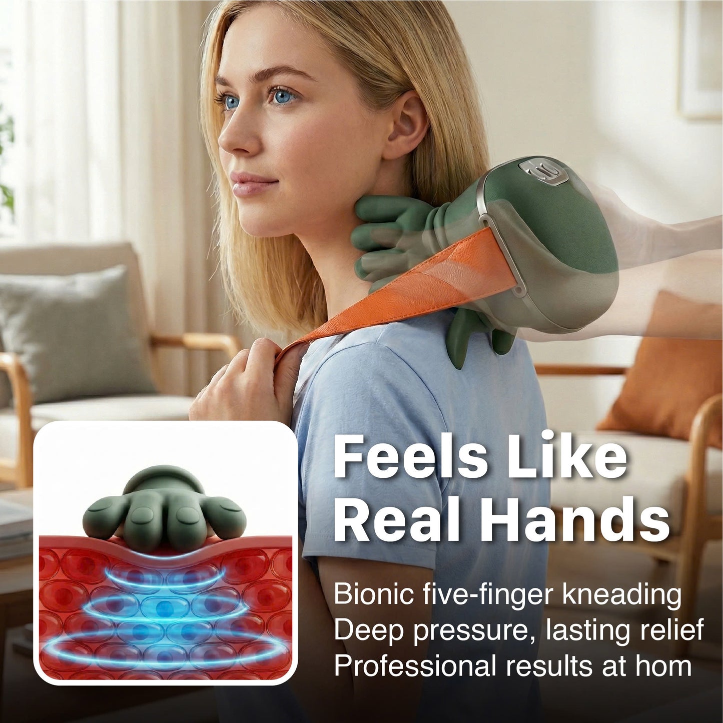 Trivaze™ – Bionic Hand Neck & Shoulder Massager