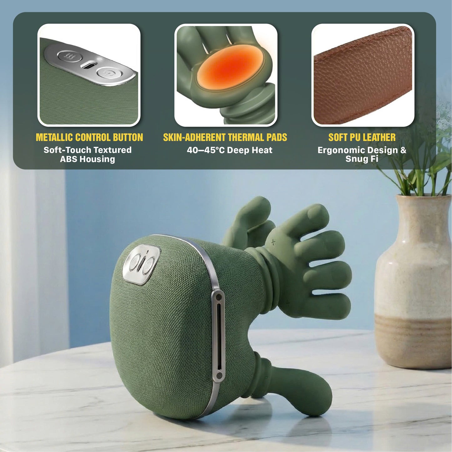 Trivaze™ – Bionic Hand Neck & Shoulder Massager