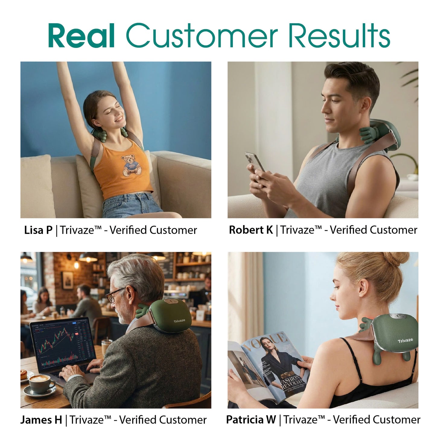 Trivaze™ – Bionic Hand Massager For Neck & Shoulder Pain Relief